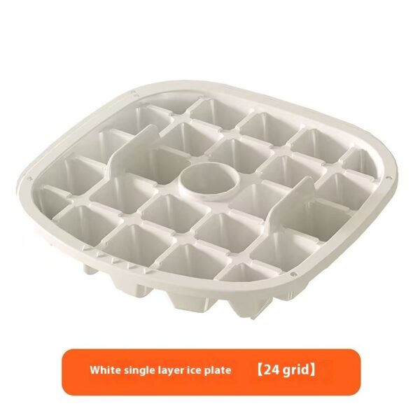 Press-type Convenient Outdoor Portable Ice Tray Large Capacity Ice Bucket 48 Extra-Large Ice Maker Food Grade Plastic Storage Tray Essential Kitchen Gadget - Image 5