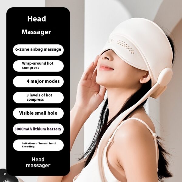 Head And Eye Integrated Massage Instrument Airbag Package Sleep Aid Home - Image 4