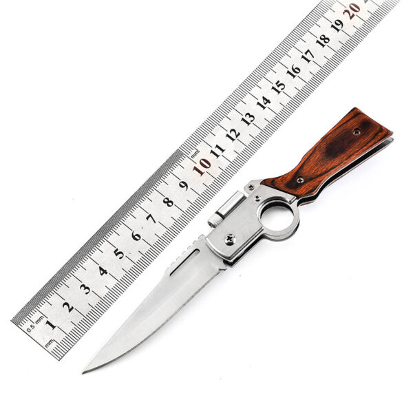 Folding Multifunctional Outdoor Multi-stainless Steel A Self-defense Tactical Knife - Image 2