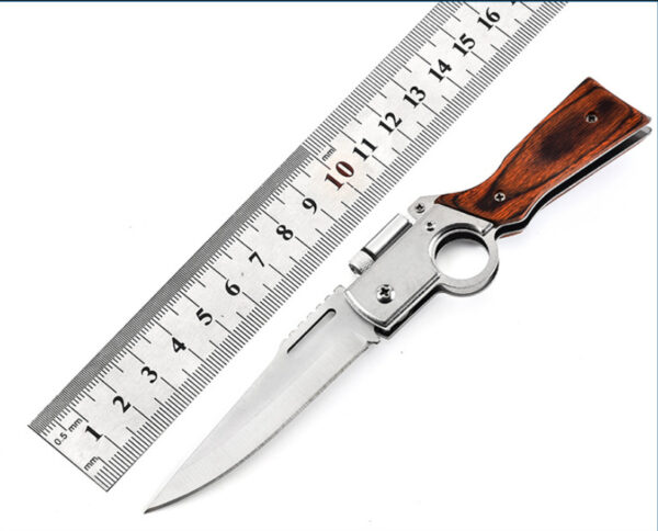 Folding Multifunctional Outdoor Multi-stainless Steel A Self-defense Tactical Knife - Image 4
