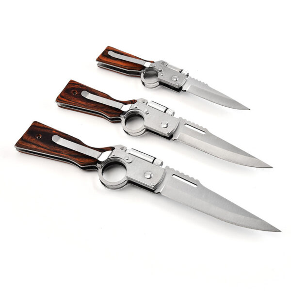 Folding Multifunctional Outdoor Multi-stainless Steel A Self-defense Tactical Knife - Image 7